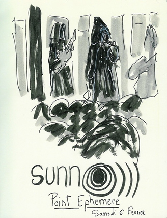 Sunn O))) au Point Ephémère, Paris, 060210